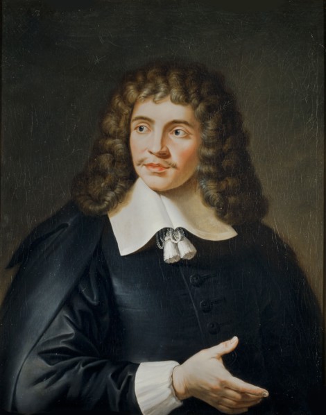 Portrait of the author Moliére (1622-1673), 1700. Private Collection.