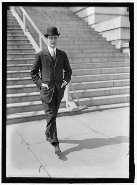 Franklin D. Roosevelt, between 1913 and 1917. Creator: Harris & Ewing.