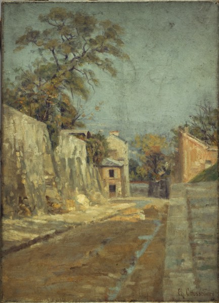 Rue des Saules in Montmartre, c1895.