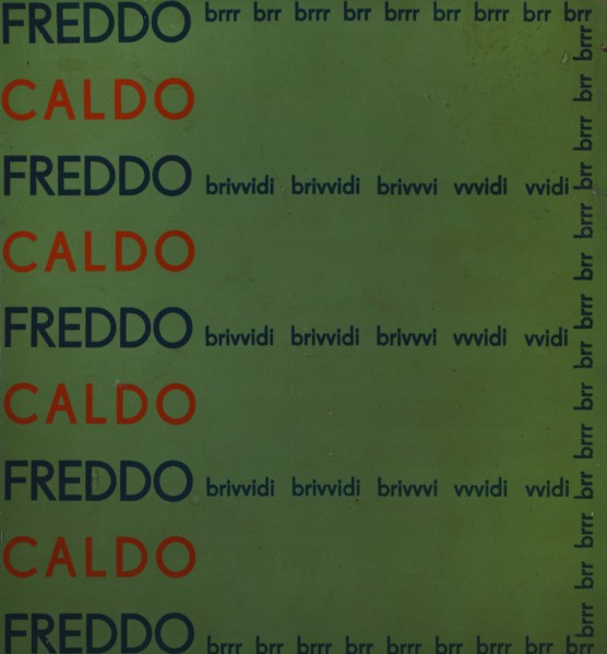 Parole in libertà, 1932. Private Collection.