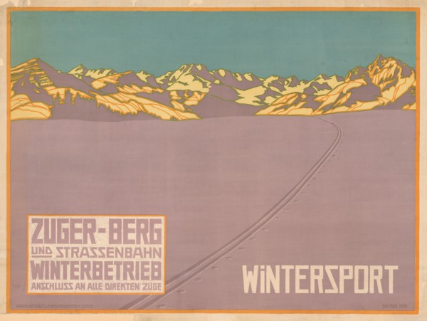 Zuger Berg- und Straßenbahn, c. 1910. Private Collection.