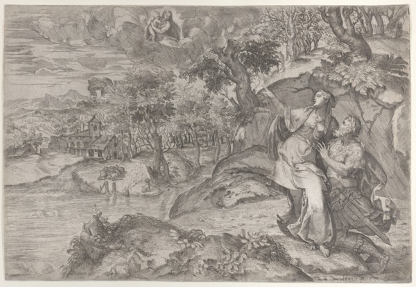 Augustus and the Tiburtine Sibyl, 1557-86.
