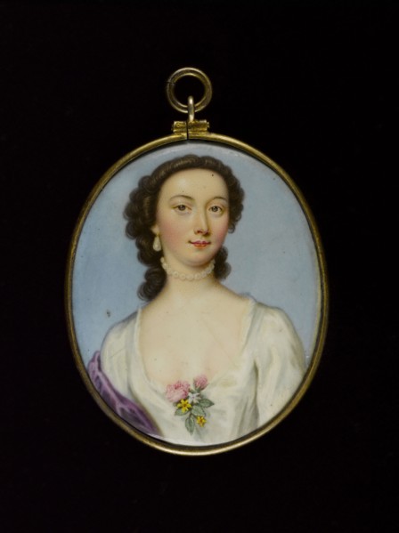 Portrait of a young woman, between 1700 and 1750.