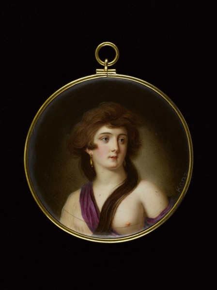 Portrait of a young woman, between 1790 and 1810.