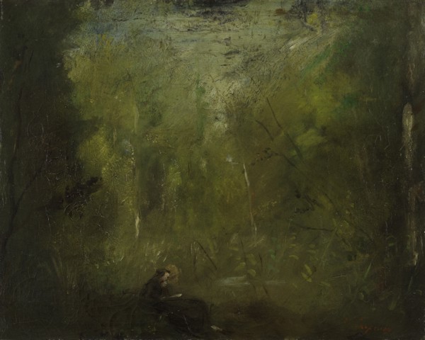 Solitude, la forêt, between 1850 and 1875.