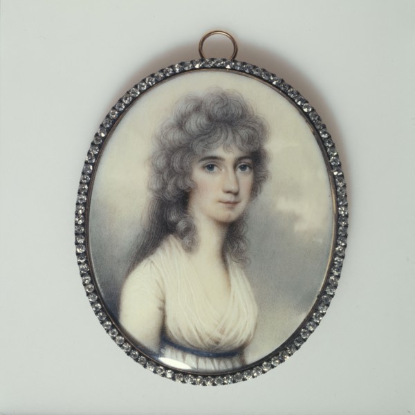 Portrait of Miss Bradley, c1800.