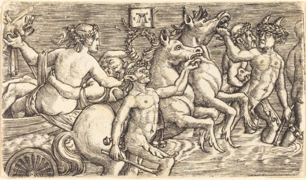 Lovers led by Seagods on Triumph, c. 1520/1525.