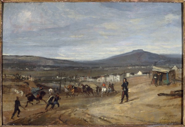 Vaugirard during the siege of Paris, 1870.