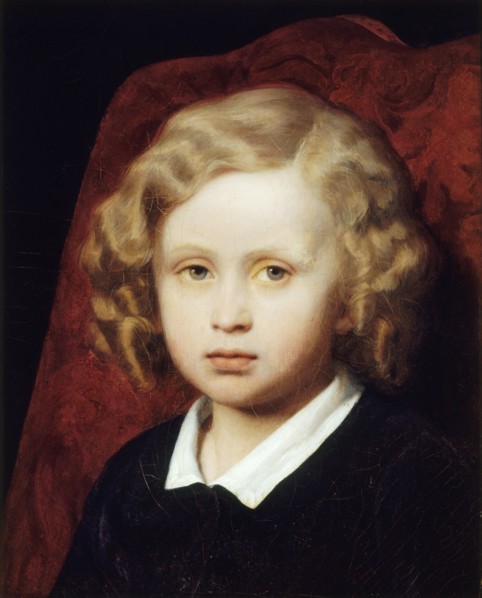 Portrait thought to be of Ary-Arnold Scheffer, c1840.
