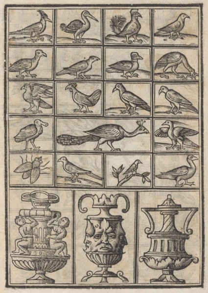 Trionfo Di Virtu. Libro Novo..., page 3 (recto), 1563.