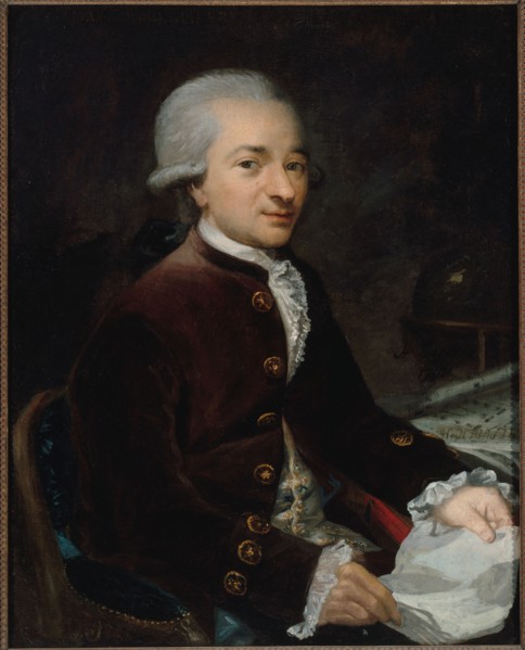 Portrait of a man, dressed to look like Robespierre, 1792.