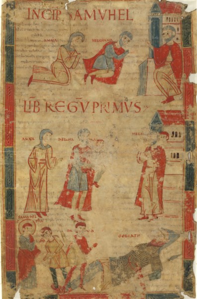 Four Scenes from the First Book of Samuel, late 11th century.