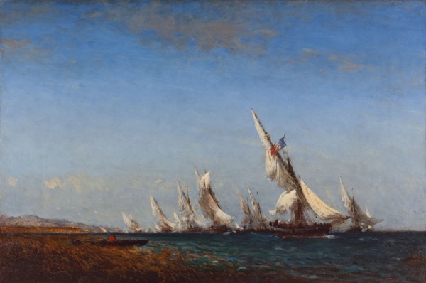 Rentrée de pêcheurs à Martigues.