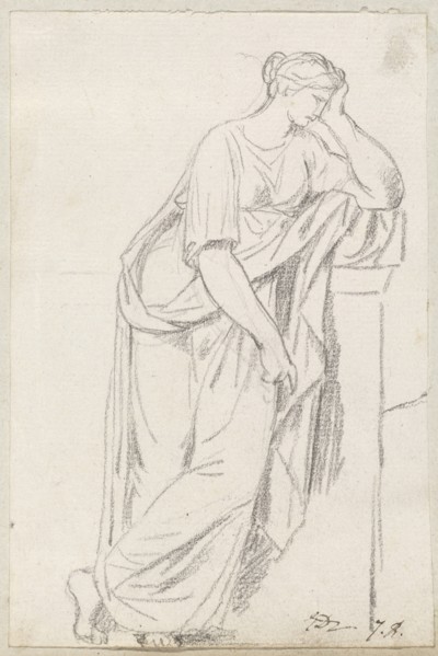 A Muse from the Sarcophagus of the Muses, 1775/80.