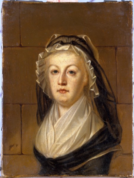 Portrait of Marie-Antoinette at the temple, c1815.