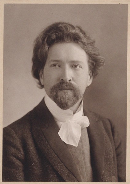 Portrait of the composer Ferruccio Busoni (1866-1924), 1904. Private Collection.