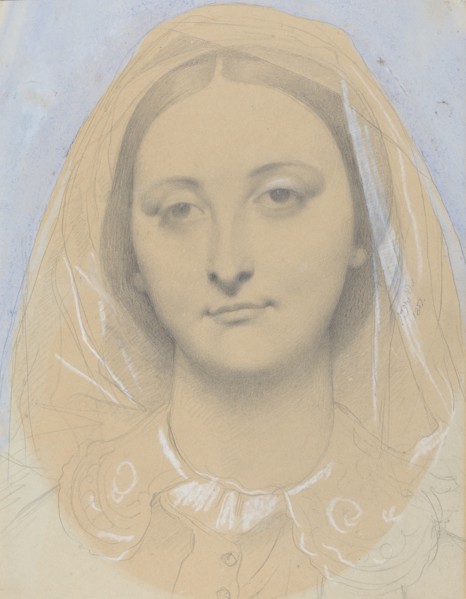Mademoiselle Mary de Borderieux(?), 1857.