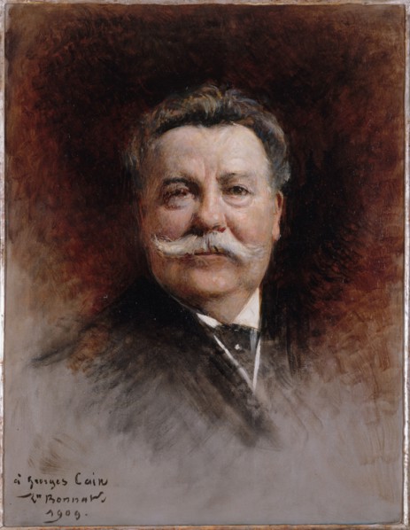 Portrait of Georges Cain (1853-1919), painter and writer, 1909.