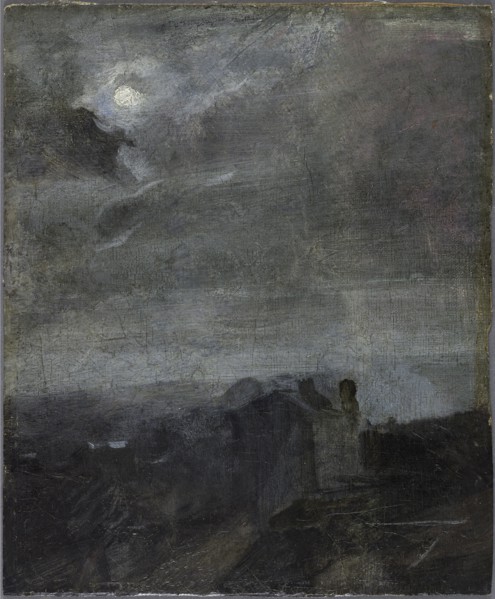Crépuscule, effet de lune, between 1850 and 1875.