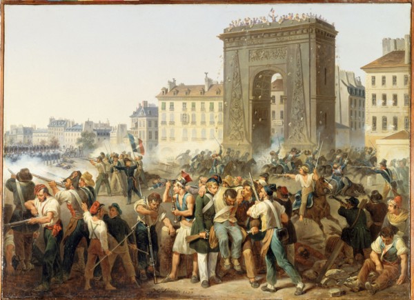 Combat de la porte Saint-Denis, 28 juillet 1830, 1830.