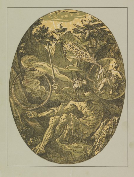 The Magician (Cave of Eternity), ca 1594. Private Collection.