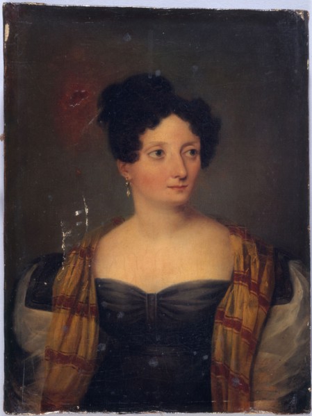Portrait of a woman (Restoration period), between 1815 and 1830.
