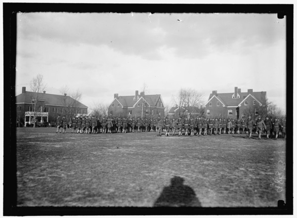 Fort Myer Officers Training School, between 1916 and 1918.