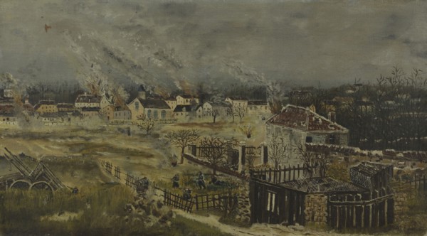 Battle of Champigny - Episode from the War of 1870, c1882.