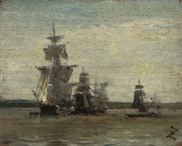 Les frégates, between 1850 and 1860.