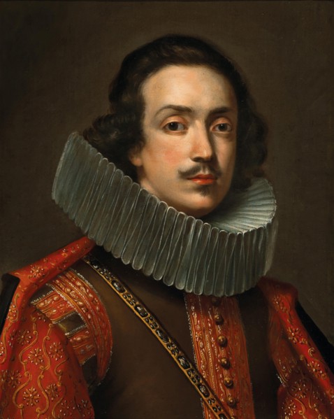 Portrait of Galeotto IV (1603-1637), Duke of Mirandola, c. 1620. Private Collection.
