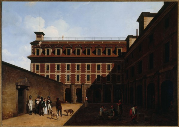 La prison des Madelonnettes, rue des Fontaines, c1810.