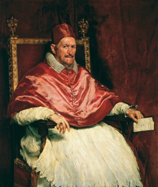 Portrait of Pope Innocent X (1574-1655), 1650. Creator: Velàzquez, Diego (1599-1660).