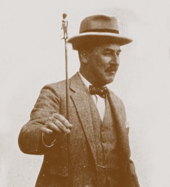 Howard Carter, discoverer of Tutankhamun's tomb, 1925. Private Collection.