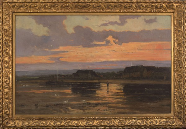 Solitude, in the evening: Morsalines (Channel), c1887.