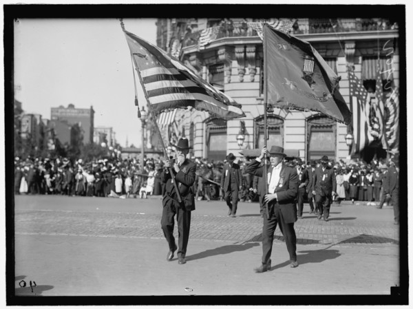 Parade On Pennsylvania Ave - Oregon Unit, between 1910 and 1921.