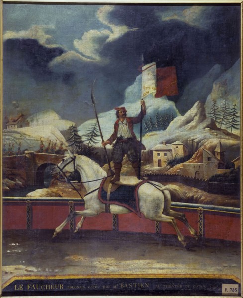 The "Polish Reaper", at Cirque-Olympique theatre, between 1801 and 1900.