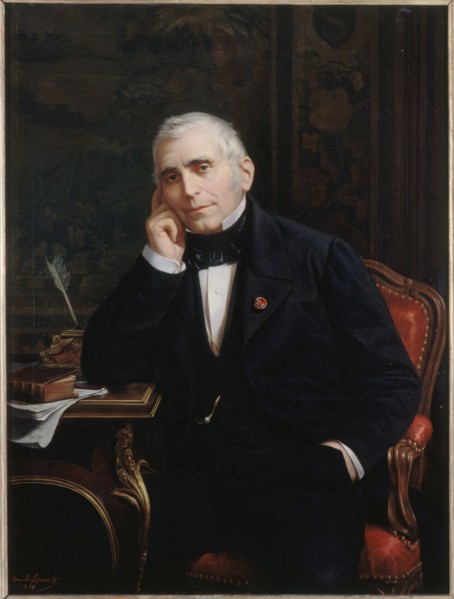 Portrait of Eugène Scribe (1791-1861), dramatic author, 1863.