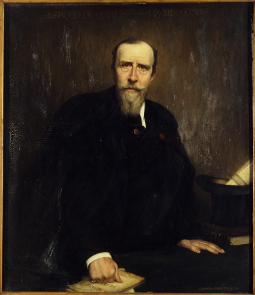 Portrait of Paul Toutléde (1846-1914), politician and writer, 1906.