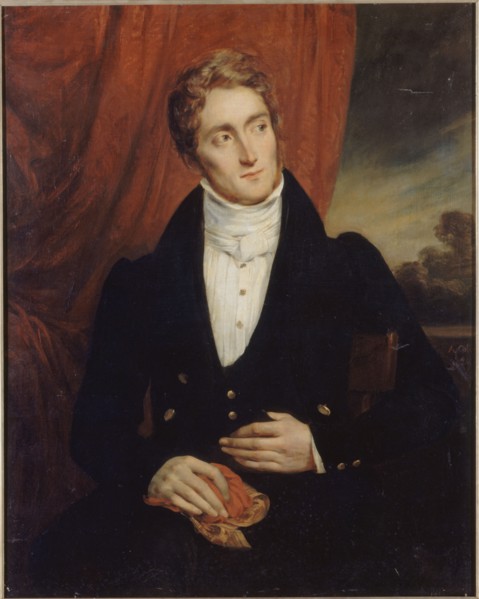 Portrait de Jean-Georges Farcy (1800-1830), littérateur, 1829.