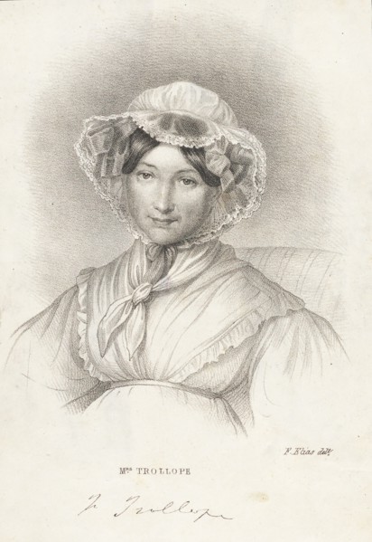 Portrait of Frances Trollope (1779-1863) , 1839. Private Collection.