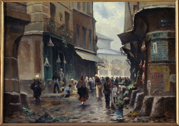 Rue Pirouette, around 1880, current 1st arrondissement, between 1875 and 1885.