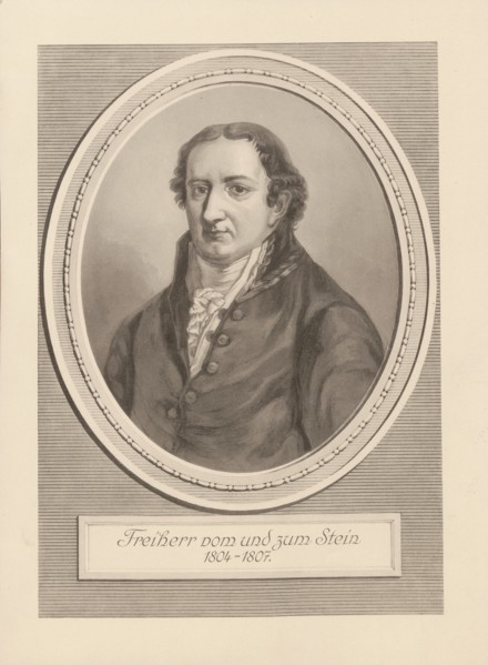 Portrait of Heinrich Friedrich Karl vom und zum Stein (1757-1831), 1804-1807. Private Collection.