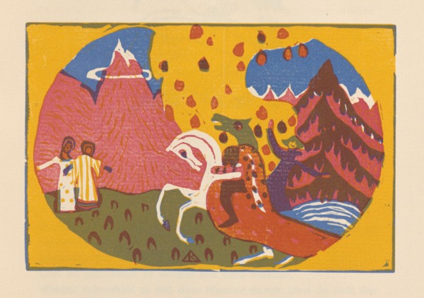 Mountains (Berge). From Klänge (Sounds) , 1913. Private Collection.