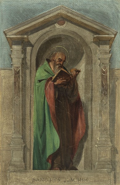 Sketch for the Church of Notre-Dame-de-Bonne-Nouvelle: Saint Joachim, c1840.