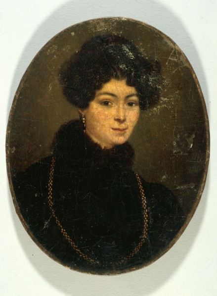 Portrait of Léontine Fay, wife Volnys (1811-1876), actress, between 1811 and 1876.