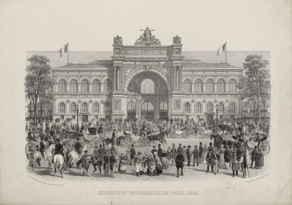 The 1855 Exposition Universelle in Paris (Exposition Universelle de 1855), 1855. Private Collection.