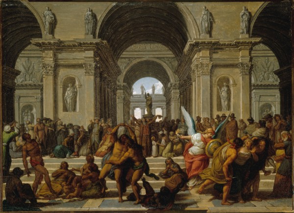 Allegory: People of the World Paying Homage to the Supreme Being, c1794.