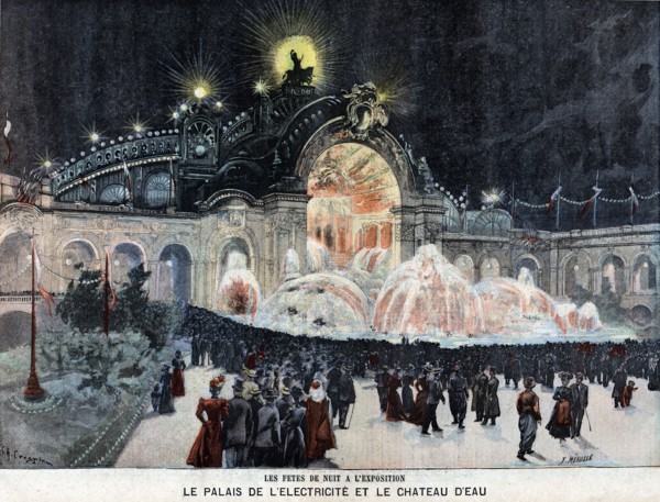 Palais de l'Électricité. Exposition universelle de 1900, 1900. Private Collection.