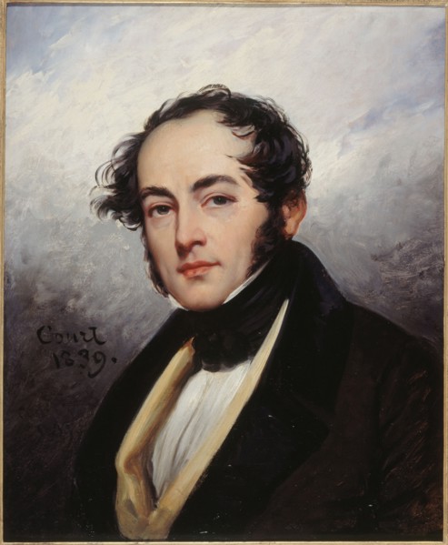 Portrait of Paul de Kock (1793-1871), novelist and dramatic author, 1839.