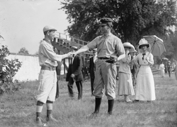 Baseball, Congressional - Lafferty of Oregon And Webb of North Carolina, 1911.